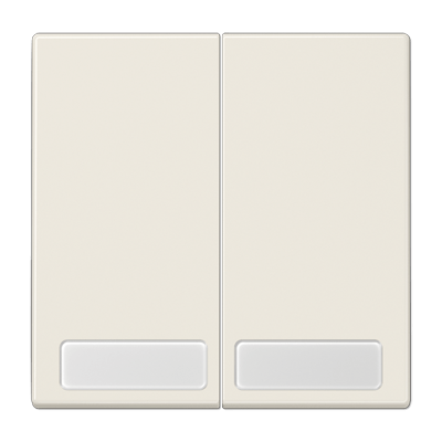 Wippe, mit Schriftfeld, Duroplast, Serie LS, weiß