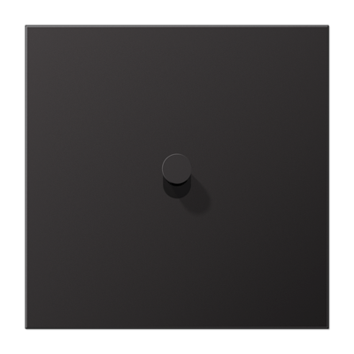 Centre plate with toggle lever "cone", 1-gang, 1 toggle lever, LS 1912 range, dark