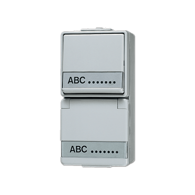 SCHUKO®-Steckdose 16 A 250 V ~ mit Schalter Universal Aus-Wechsel 10 AX 250 V ~