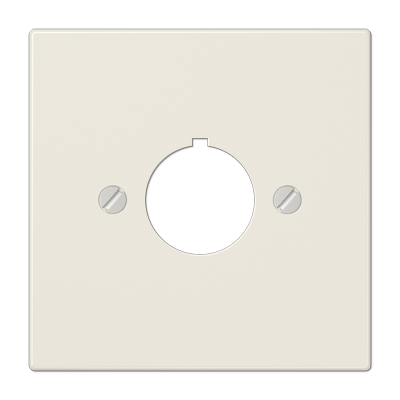 Abdeckung für Befehlsgeräte mit 22,5&nbsp;mm&nbsp;Ø 1fach, Duroplast, Serie LS, weiß