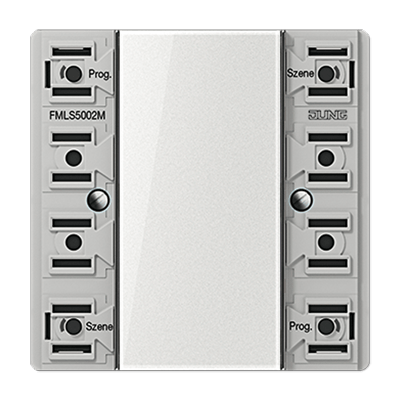 eNet Funk-Wandsender-Modul 2fach, F50, Serie LS