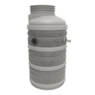 Poly-sump for submersible sewage pumps