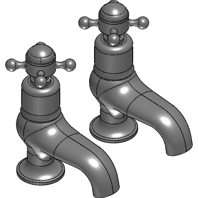 Just Taps Cross Bath Taps Industrial Valves