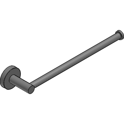 Just Taps Towel Rail 300mm Industrial Valves