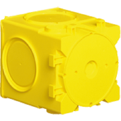 Conc. constr. B² one-gang junction box