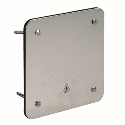 Aluminium moisture-proof cover with neoprene sealing