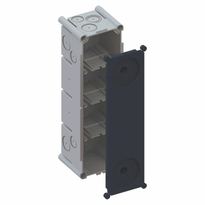 AGRO flush-mounted box 4x1