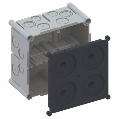 AGRO flush-mounted box 2x2