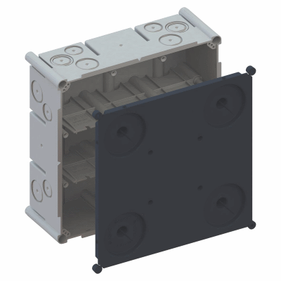 AGRO flush-mounted box 3x3