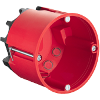 Fire protection one-gang junction box