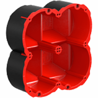 Fire-protection box HWD 90 for Swiss accessories