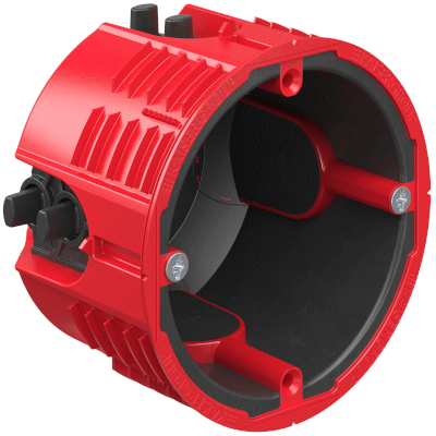 Fire protection PROTECT® one-gang junction box for solid wood