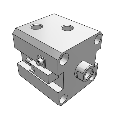 高温用油圧コンパクトシリンダ/シングルロッド