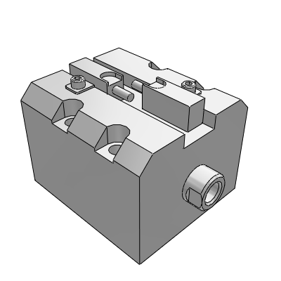 高温用油圧コンパクトシリンダー/シングルロッド/フット