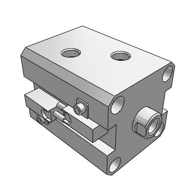 高温用油圧コンパクトシリンダ/シングルロッド/ロングストローク