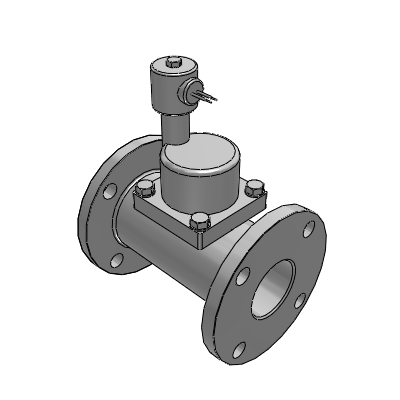 2 포트 솔레노이드 밸브 (스팀, 온수 / 상시열림)