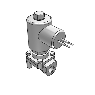 2端口电磁阀（水，空气/常闭）
