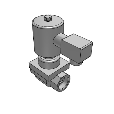 2端口SUS Piston Pilot快速直接（水/空气）