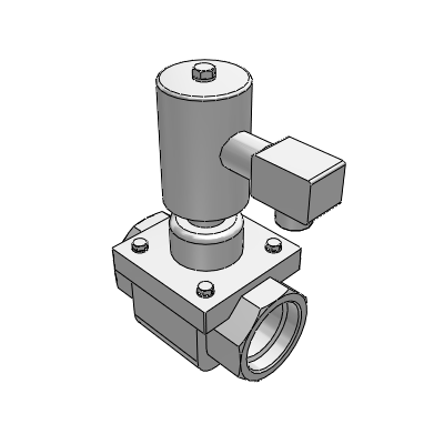 2端口SUS Piston Pilot快速直接（水/空气）