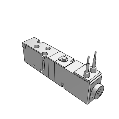 Air Solenoid Valve (5 Port Pilot/Non-Lubricated)