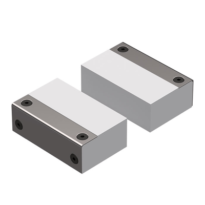 Niederzug Spannbacken Alu,bearbeitbar