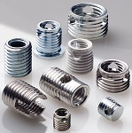 Threaded inserts for metal