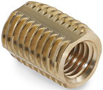 Threaded insert, thread forming