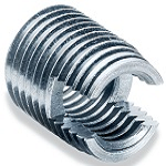 Douilles filetées auto-taraudeuses, pour application en matières plastiques - taraudage métrique