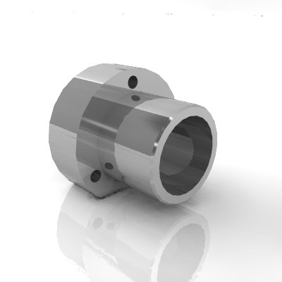 Flanged ball bearing guide bushes