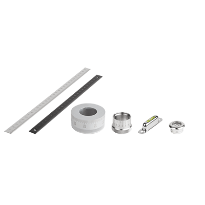 Scales, scale rings, level vials