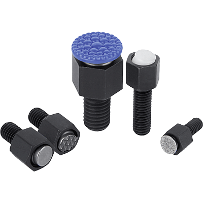 Support réglable à bille oscillante avec joint torique intégré