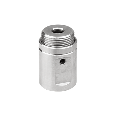 Locating fixtures round stainless steel, pneumatic