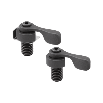 Cam clamps, steel with tension lever