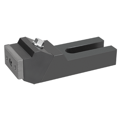 Robust side clamps, steel, flat