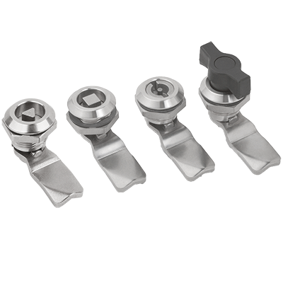 Quarter-turn locks stainless steel small version