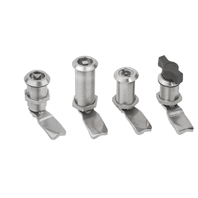 Quarter-turn lock long design stainless steel