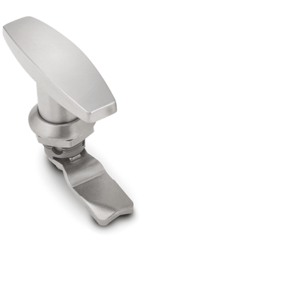 Quarter-turn locks stainless steel with T-grip