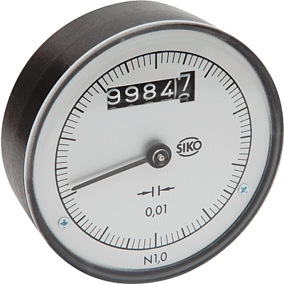 Position indicators for handwheels analogue-digital display