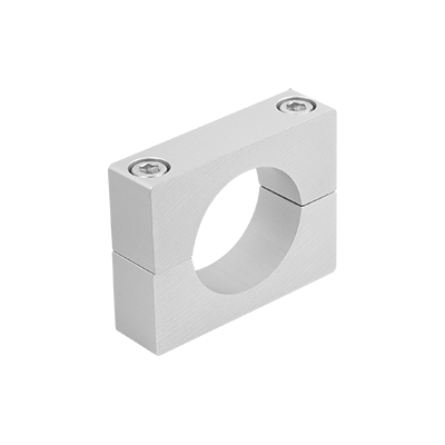 Złączki zaciskowe kołnierzowe aluminiowe do jednostki liniowej