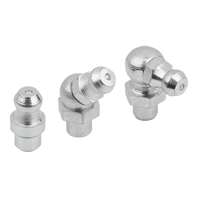Grease nipples conical head DIN 71412 to press in