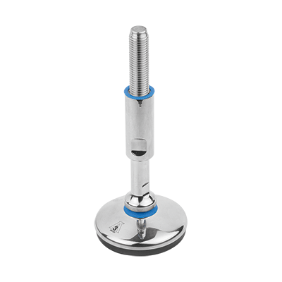 Levelling feet in Hygienic DESIGN - inch