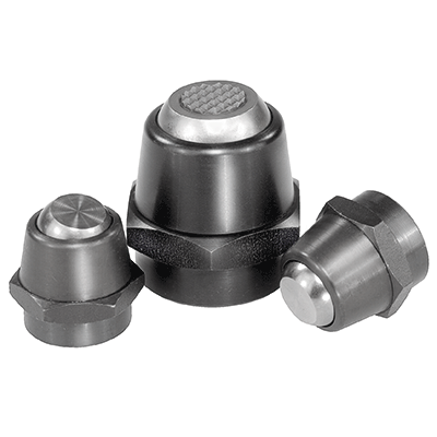 Self-aligning pads with swivel angle 14° and 20°