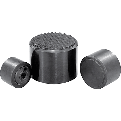 Self-aligning pads self-righting