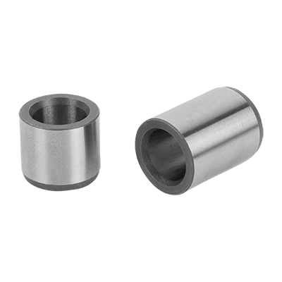 Locating bushes for locating pins