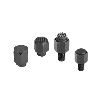 Self-aligning pads self-righting