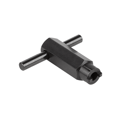 Assembly key for spring plungers