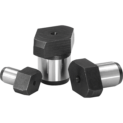 Positioning pins free-milled not ground