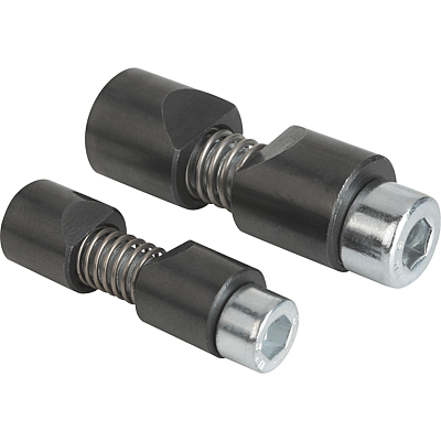 Shaft clamping units