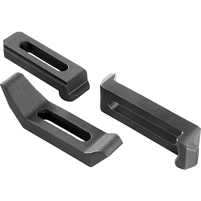 Clamp straps assorted, long slot