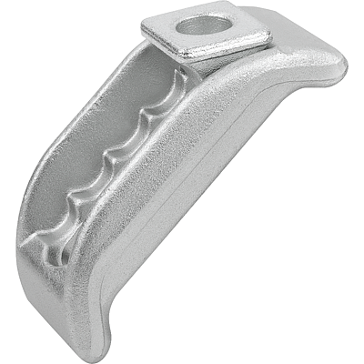 Clamp straps pivot steel